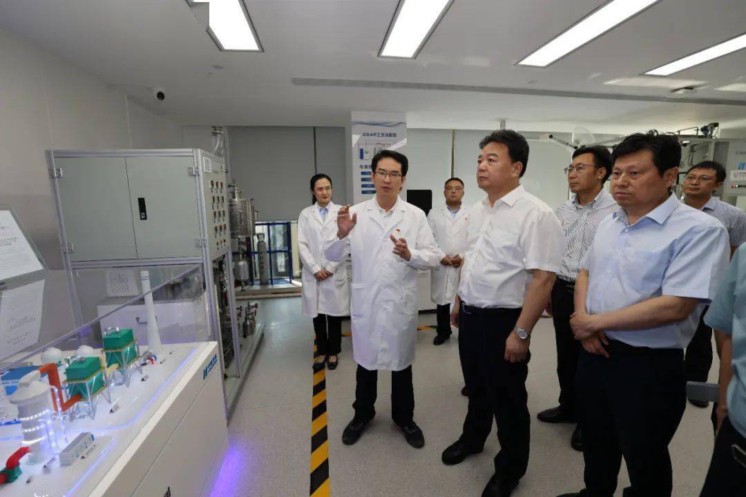 科技賦能環保 服務助力發展——省生態環境廳黨組書記陸衛東赴連云港開展技術推廣服務專題調研